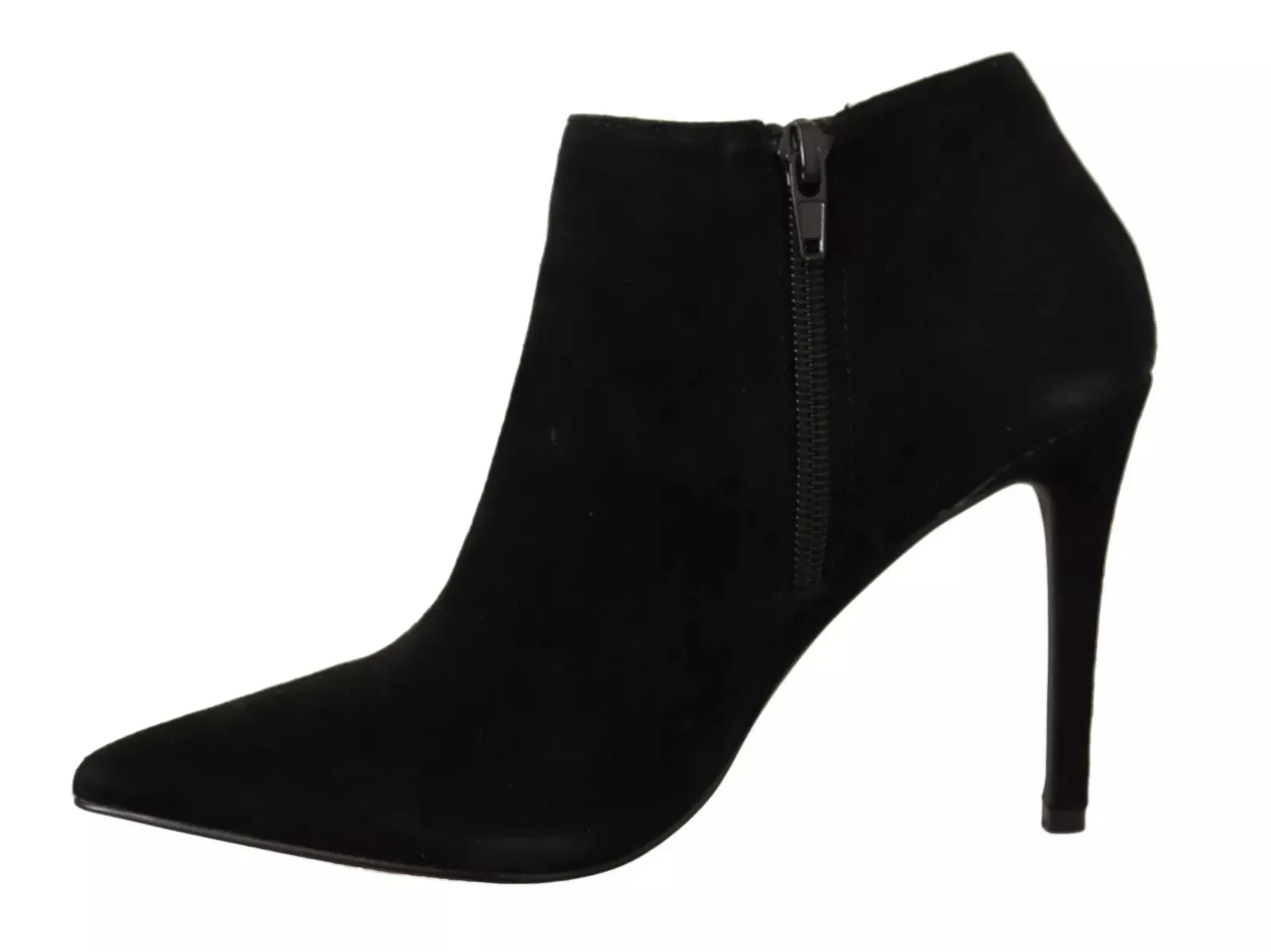 Steve Madden Suede Leather Stiletto Heels Boots Women's Shoes (Pre-Owned)