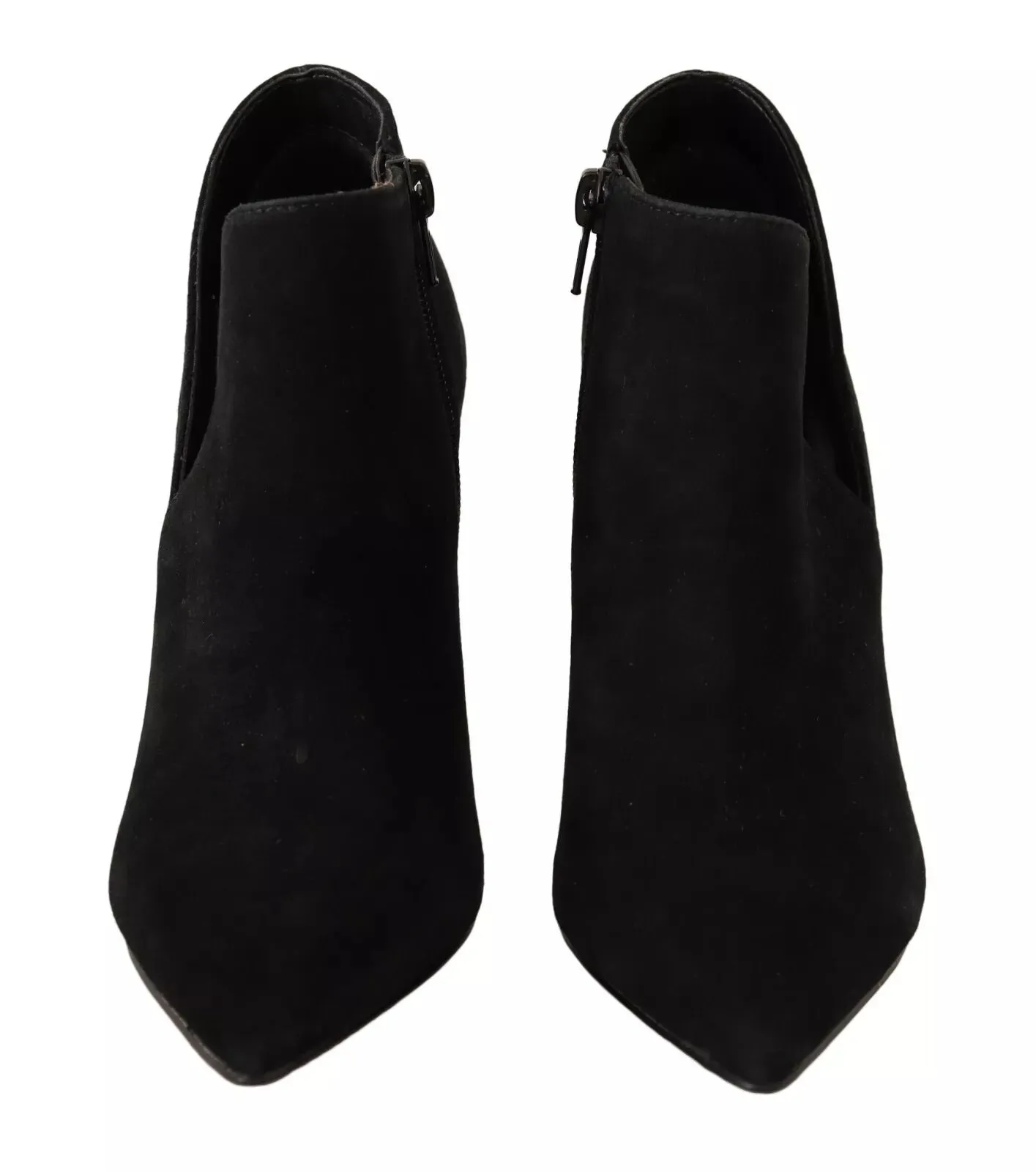 Steve Madden Suede Leather Stiletto Heels Boots Women's Shoes (Pre-Owned)