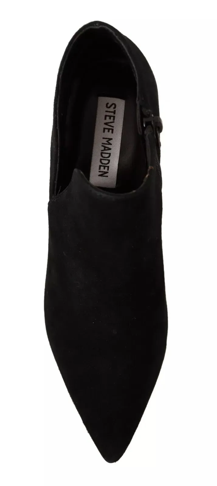 Steve Madden Suede Leather Stiletto Heels Boots Women's Shoes (Pre-Owned)
