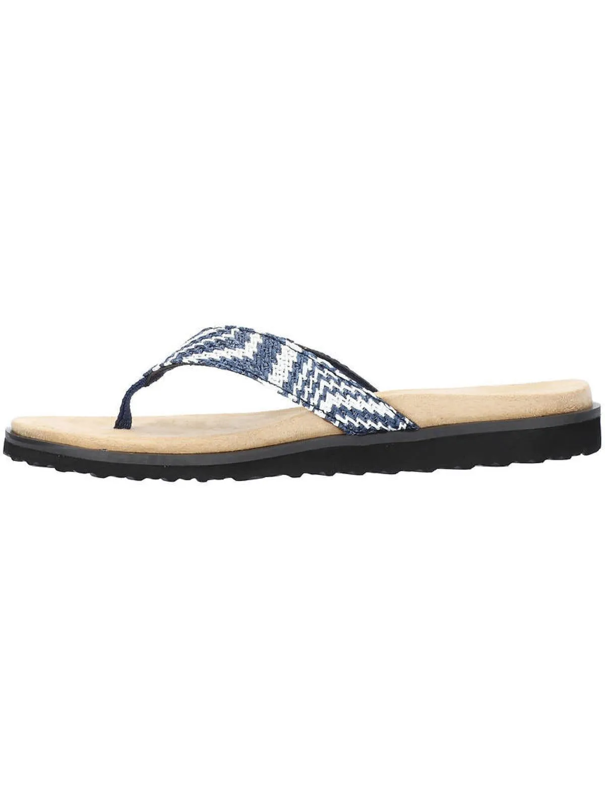 Stevie Womens Padded Insole Open Toe Thong Sandals