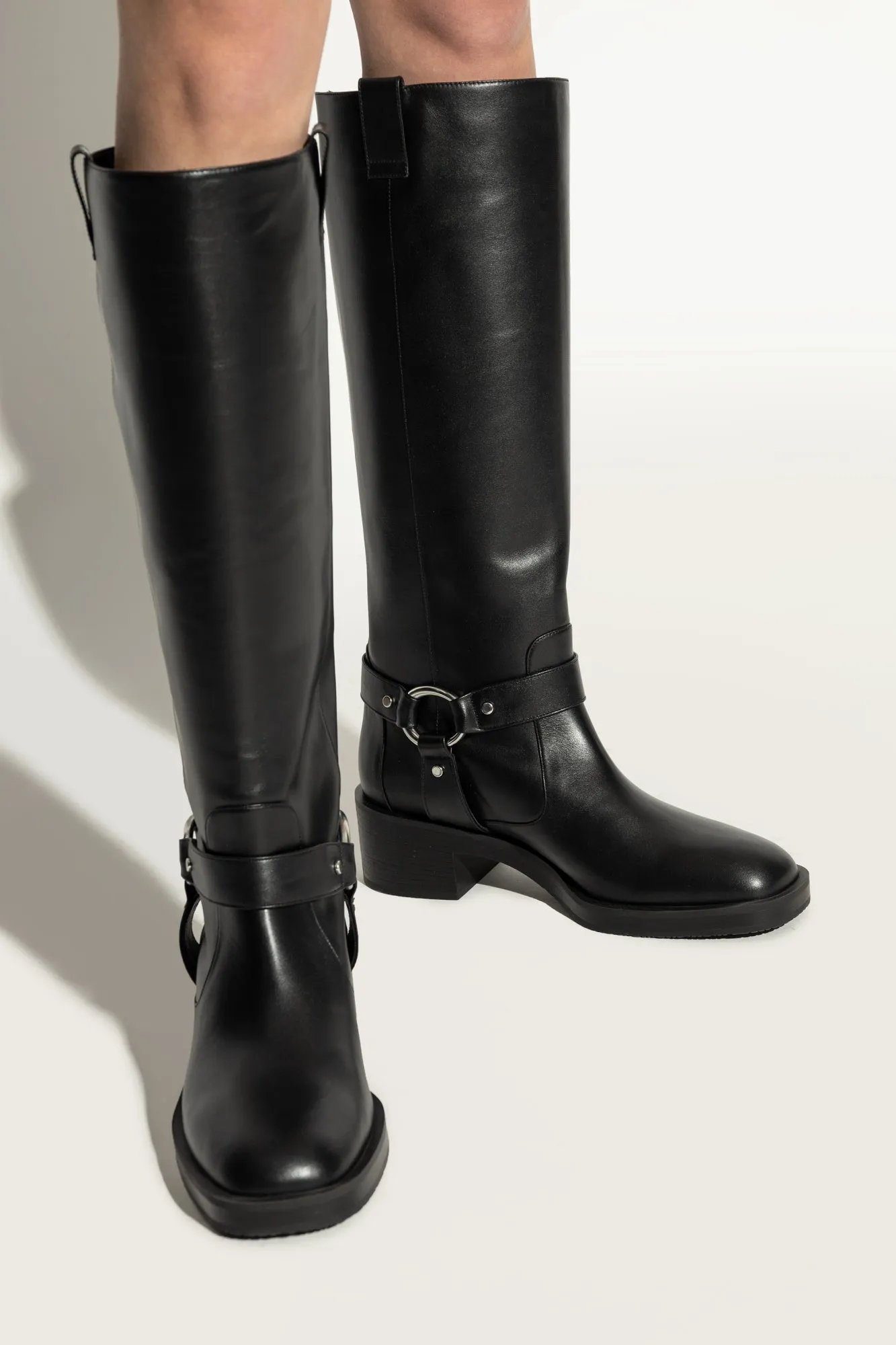 Stuart Weitzman Leather Boots 'jax'