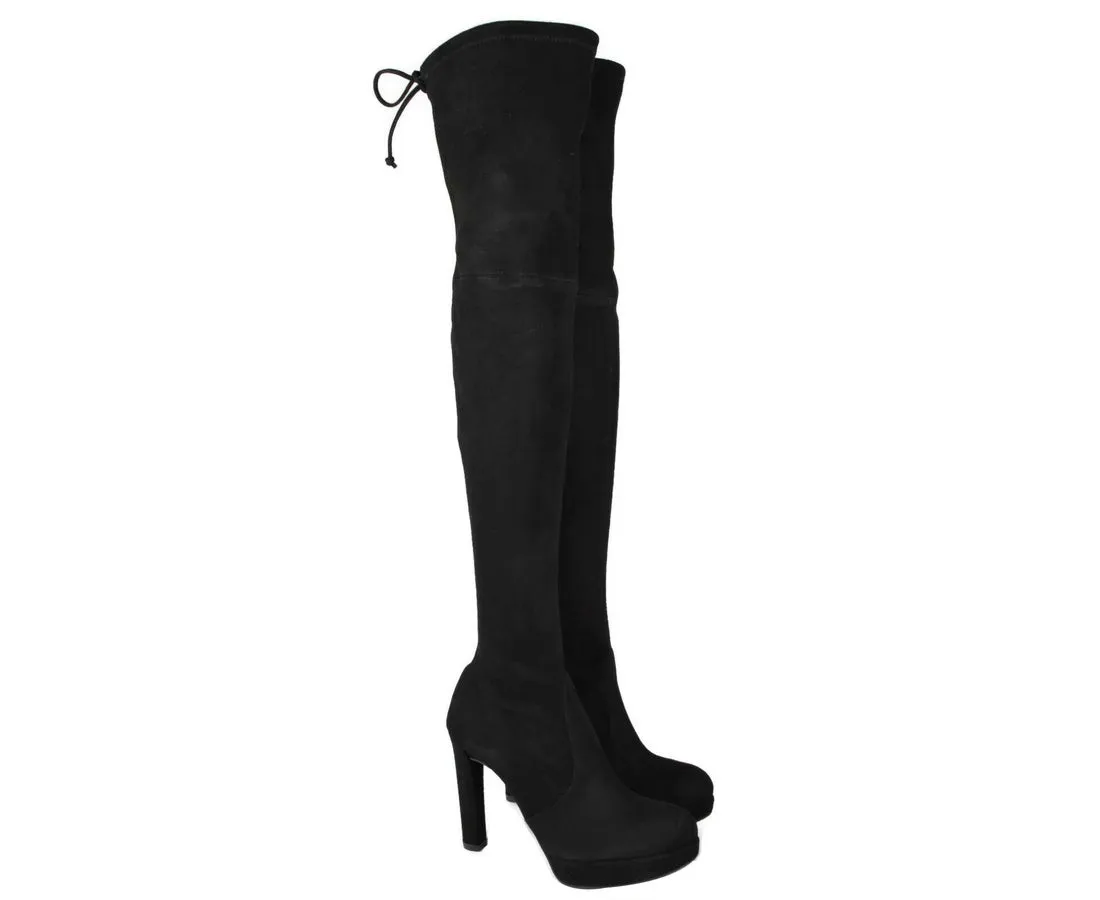 Stuart Weitzman Women's Plathighland  Suede Over-the-knee Boot