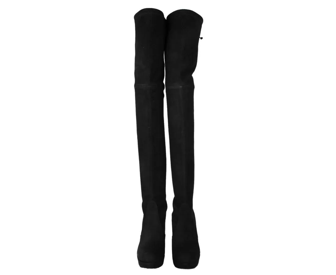 Stuart Weitzman Women's Plathighland  Suede Over-the-knee Boot