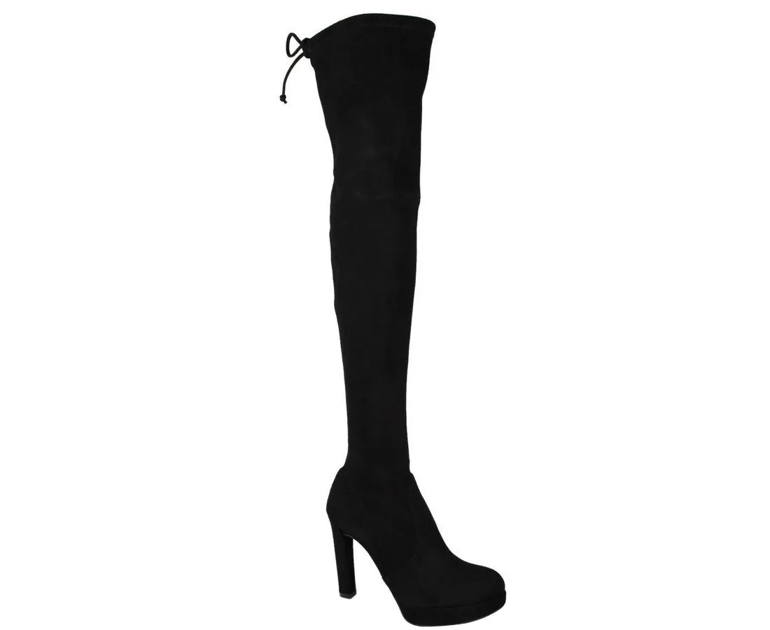 Stuart Weitzman Women's Plathighland  Suede Over-the-knee Boot