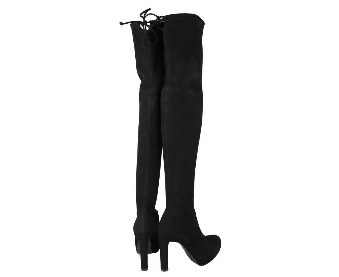 Stuart Weitzman Women's Plathighland  Suede Over-the-knee Boot