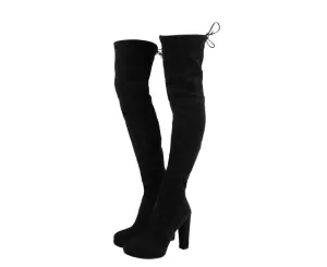 Stuart Weitzman Women's Plathighland  Suede Over-the-knee Boot
