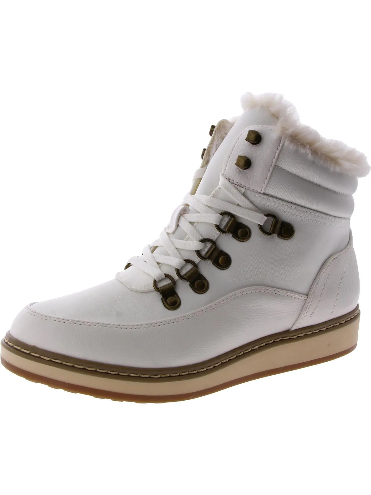 Tamasha Womens Faux Fur Lined Lace-up Winter & Snow Boots