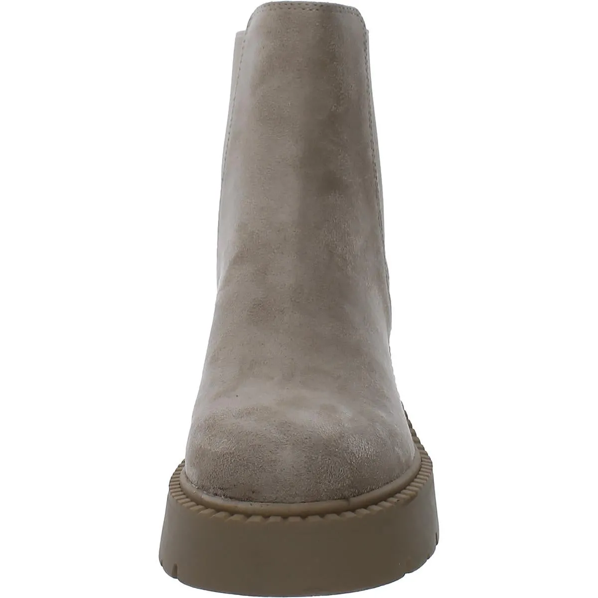 Tianna Womens Faux Suede Ankle Chelsea Boots