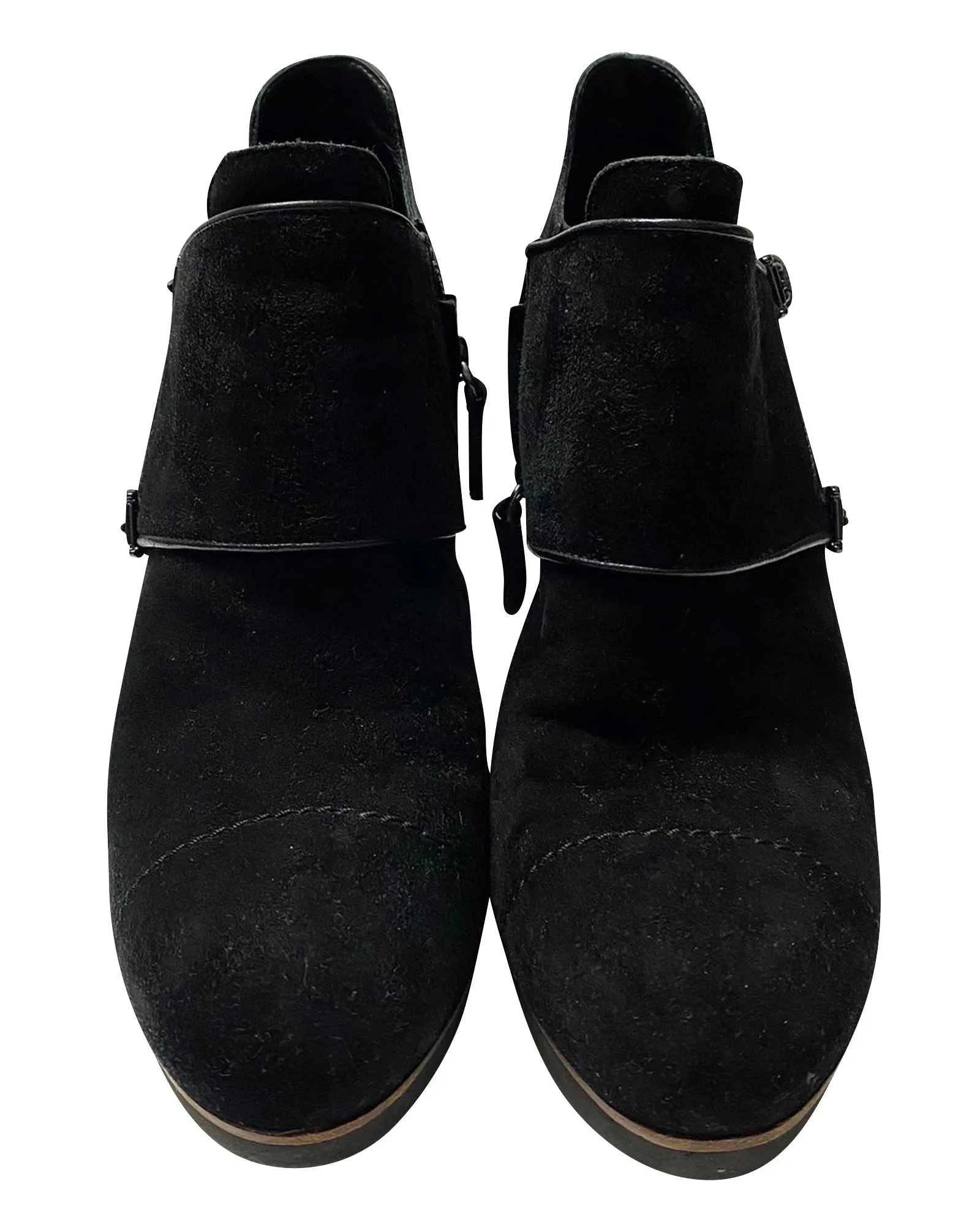 Tod's Ankle Boots in Black Suede