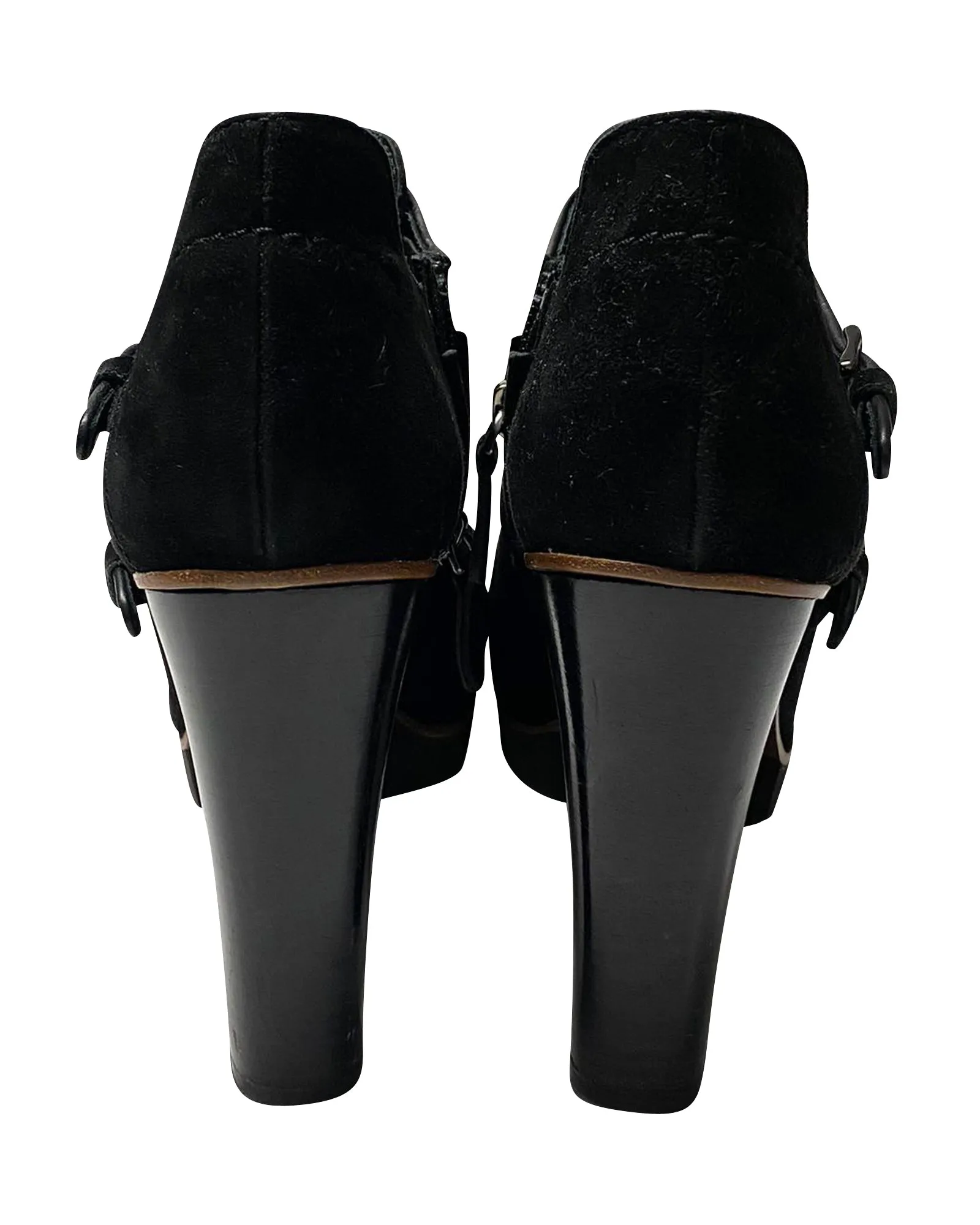Tod's Ankle Boots in Black Suede