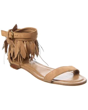 TODs Suede Sandal