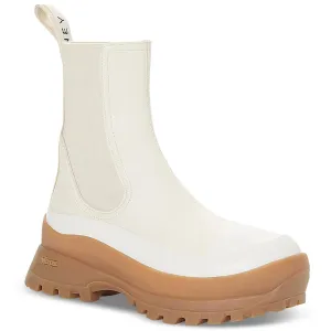 Trace Womens Lace-Up Man Made Combat & Lace-up Boots