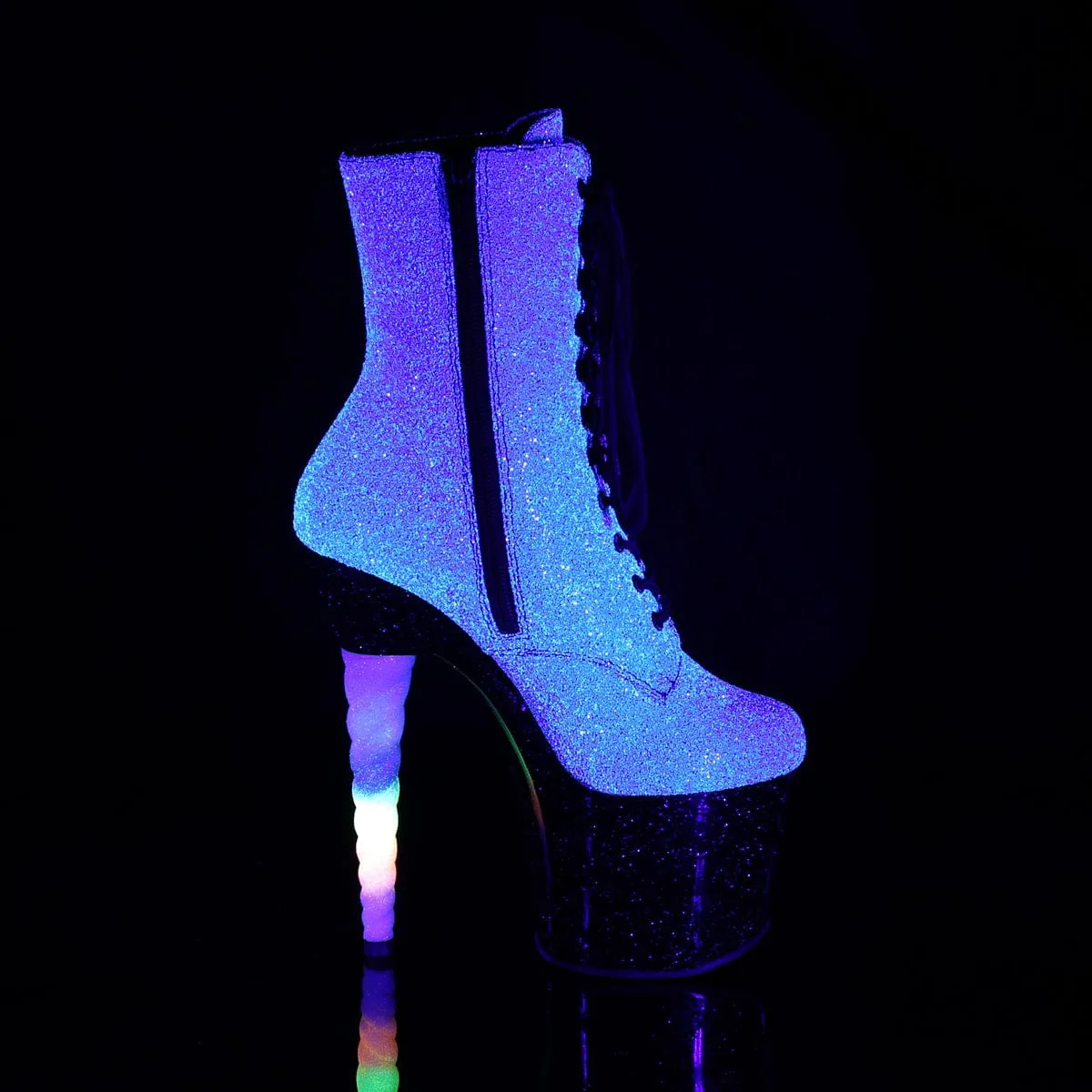 UNICORN-1020G Purple-Blue Glitter/Black