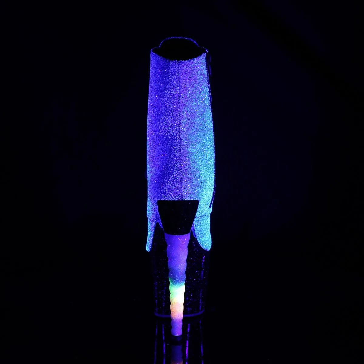 UNICORN-1020G Purple-Blue Glitter/Black