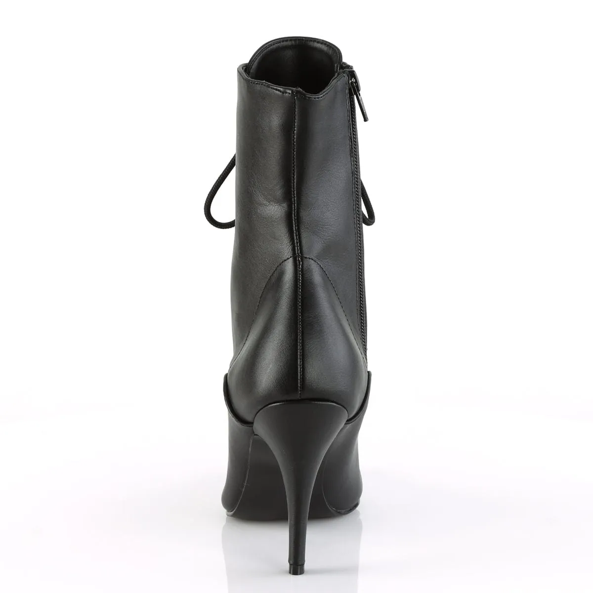 VANITY-1020 Black Faux Leather