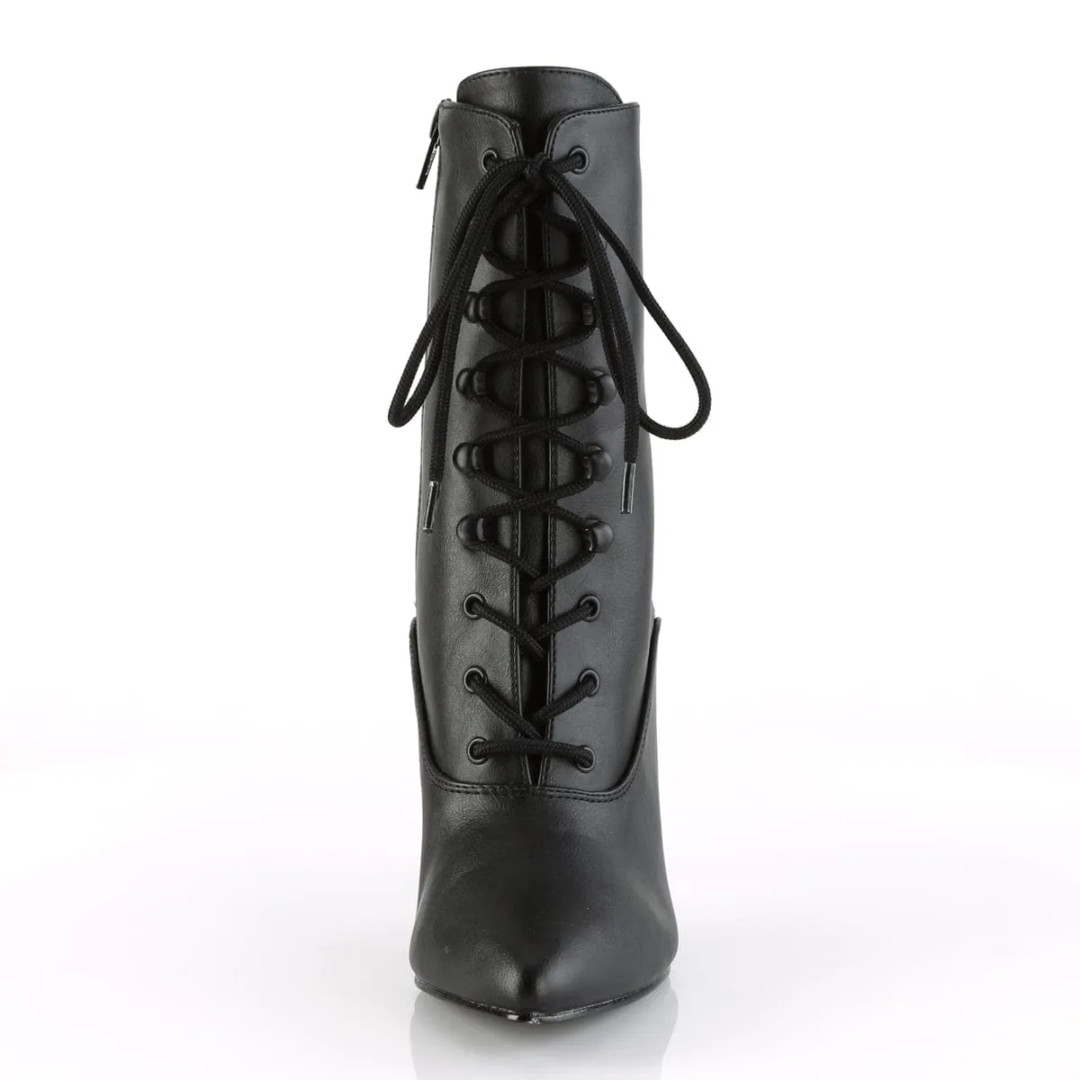 VANITY-1020 Black Faux Leather