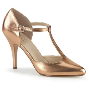 VANITY-415 Rose Gold Metallic Pu