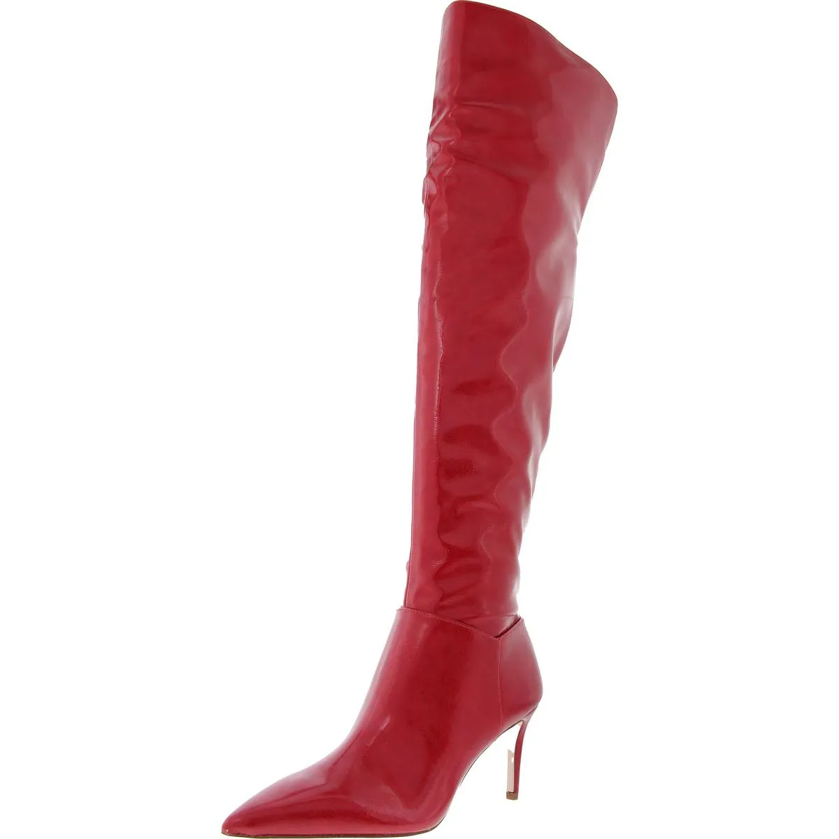 Verity Womens Solid Manmade Over-The-Knee Boots