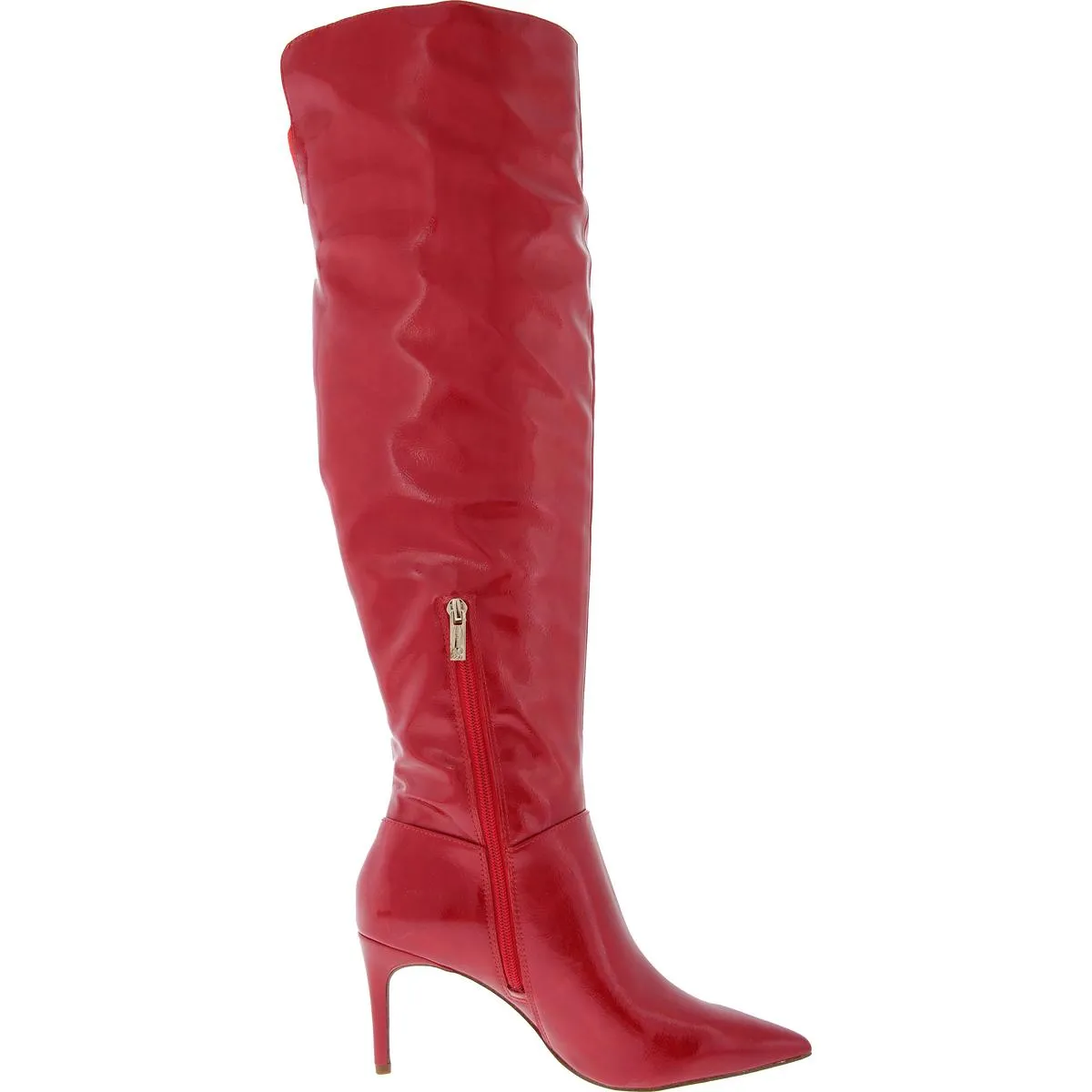 Verity Womens Solid Manmade Over-The-Knee Boots