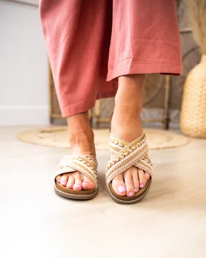 Very G Elkin Sandal -  Rose FINAL SALE