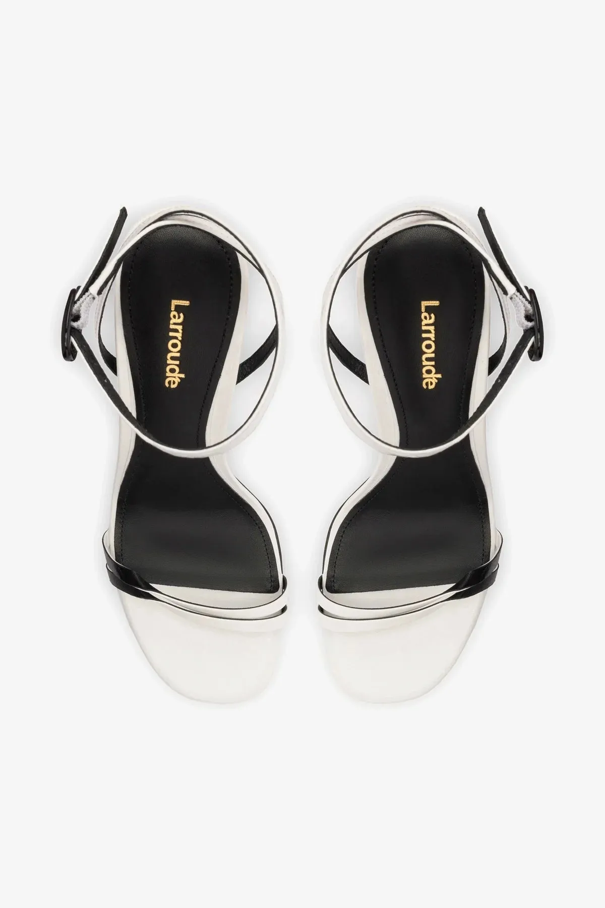 Vesper Sandal In White Leather