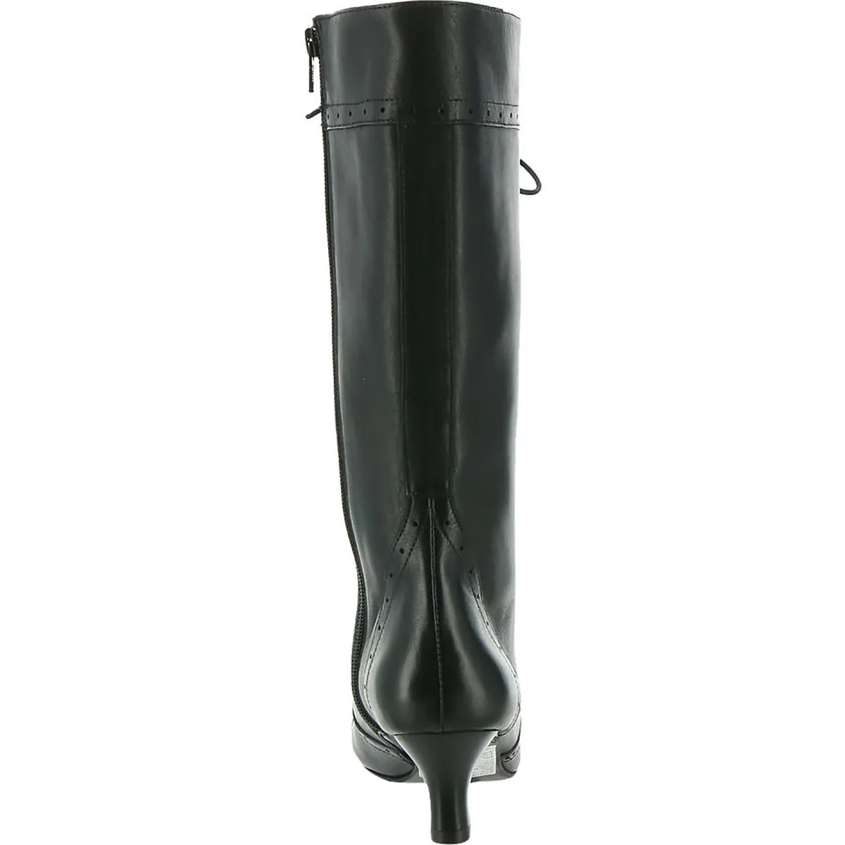 Vintage Womens Leather Tall Knee-High Boots