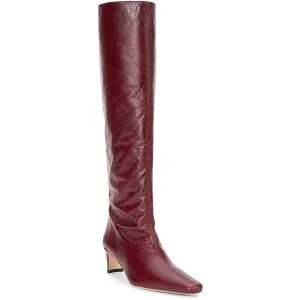 Wally Boot Womens Solid Leather Knee-High Boots