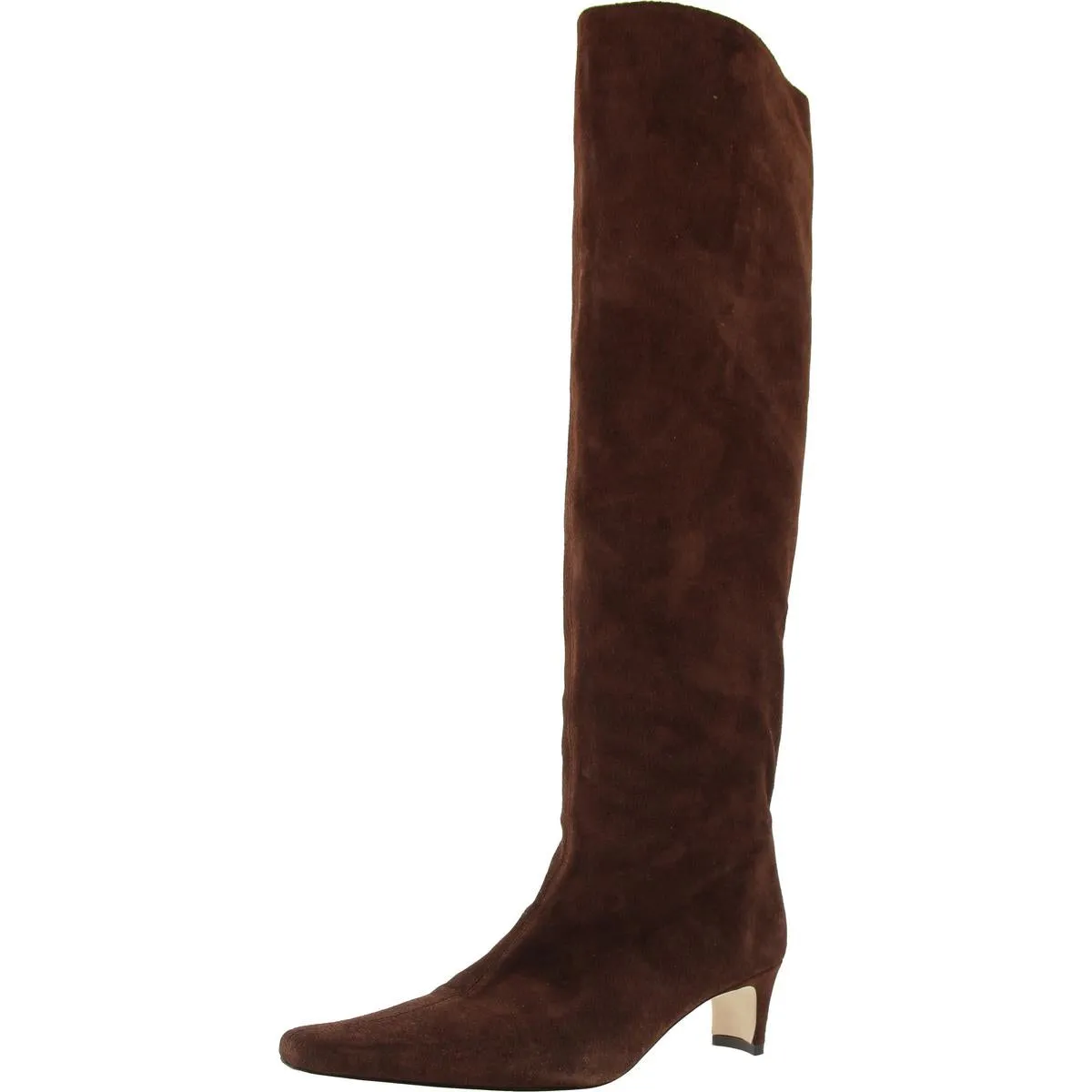 Wally Boot Womens Solid Leather Knee-High Boots