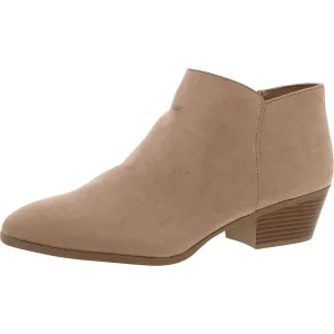 WileyF1  Womens Solid Textured Ankle Boots