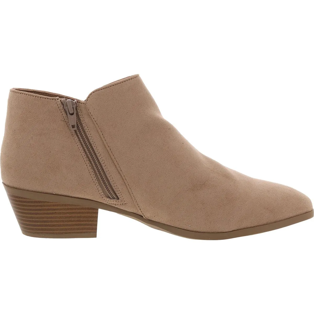 WileyF1  Womens Solid Textured Ankle Boots