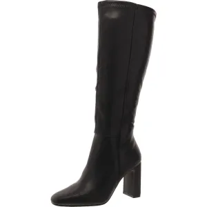 Wise Womens Faux Leather Tall Knee-High Boots