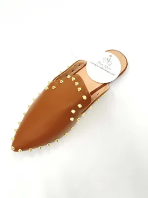 Women Camel Clair Slides In Brown