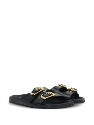Women Polly Slides In Black