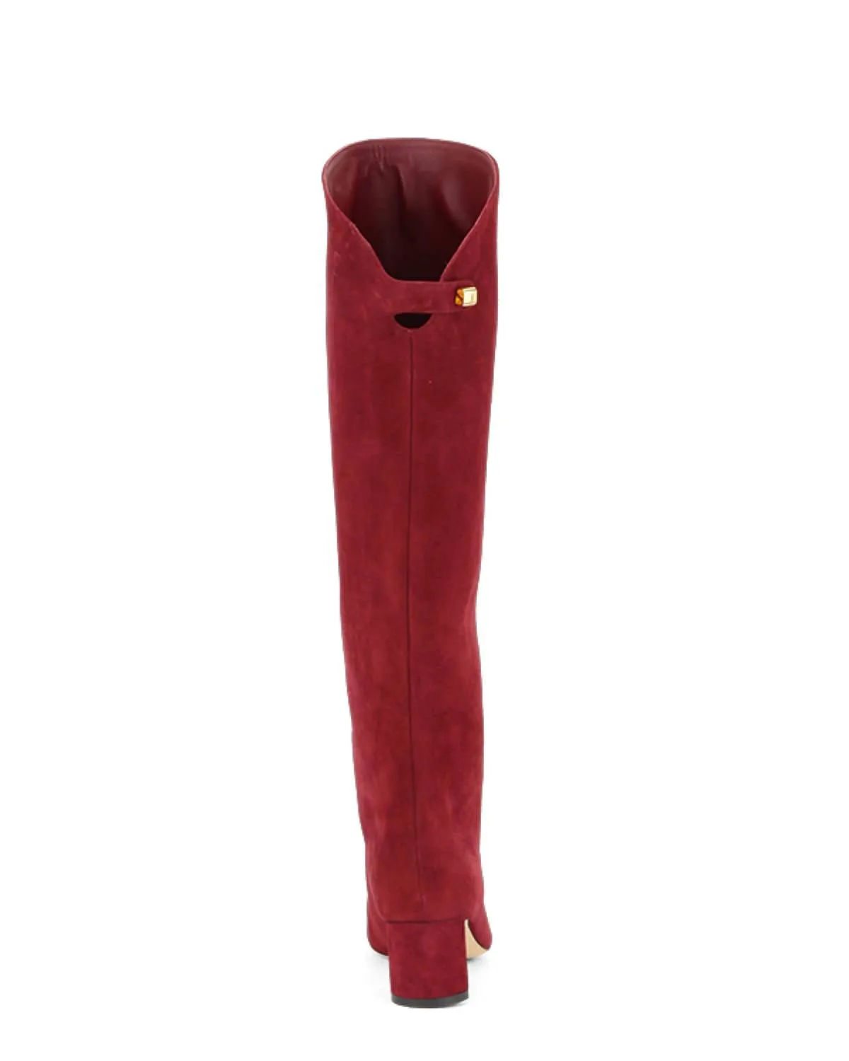 Women's Adry Mid Heel Boots In Burgundy