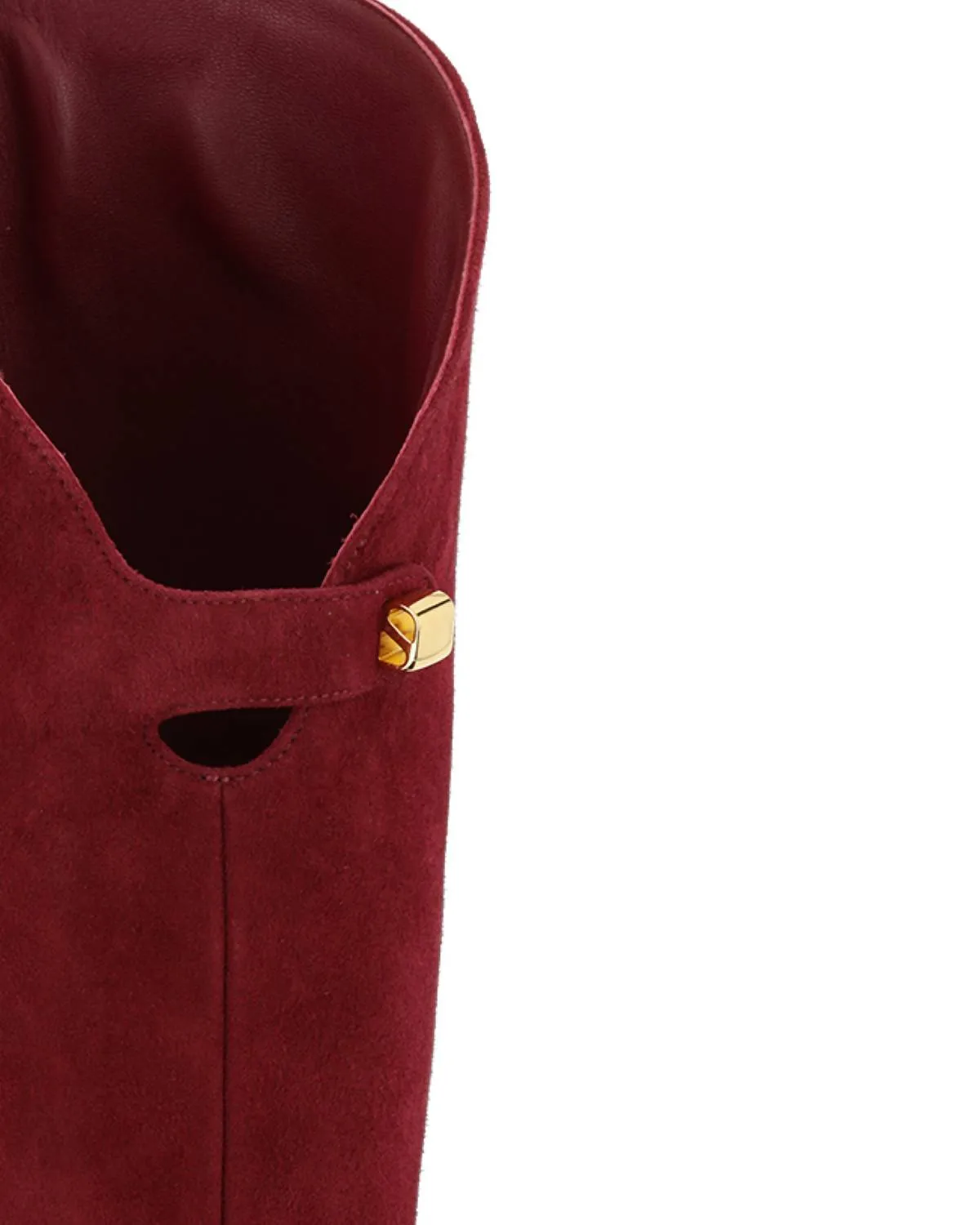 Women's Adry Mid Heel Boots In Burgundy