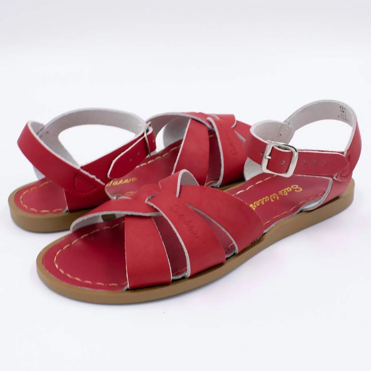 Women's Adult To Toddler Original Flat Sandals In Red