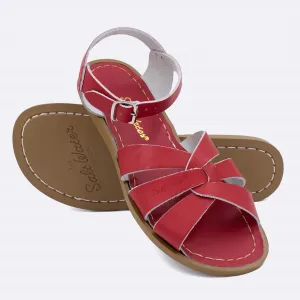 Women's Adult To Toddler Original Flat Sandals In Red