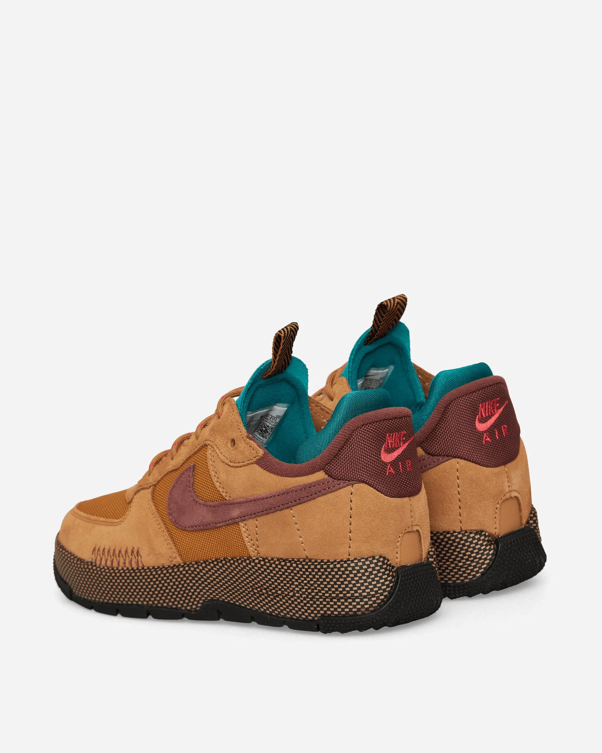 Women's Air Force 1 Wild Sneakers Flax / Teal Charge