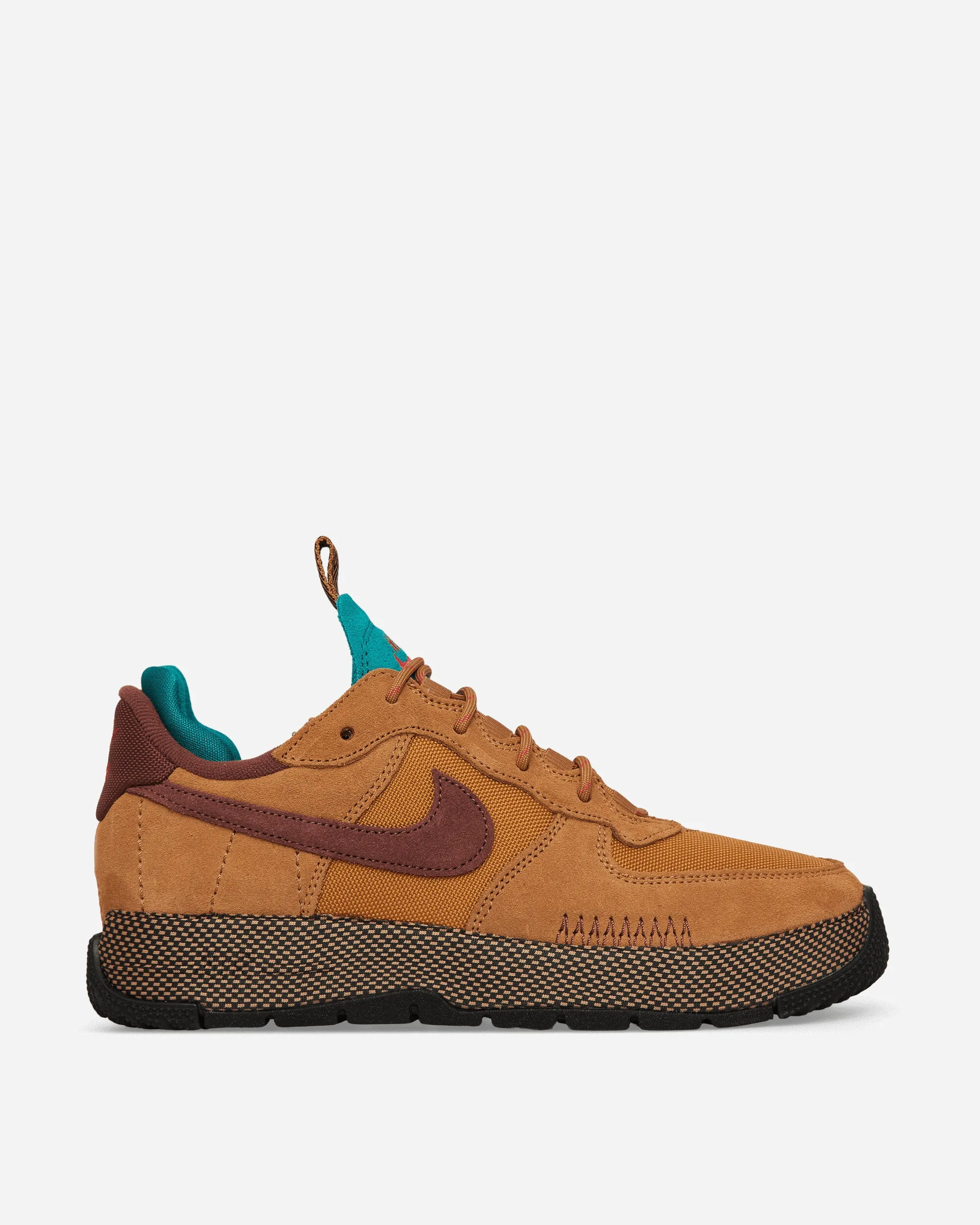 Women's Air Force 1 Wild Sneakers Flax / Teal Charge