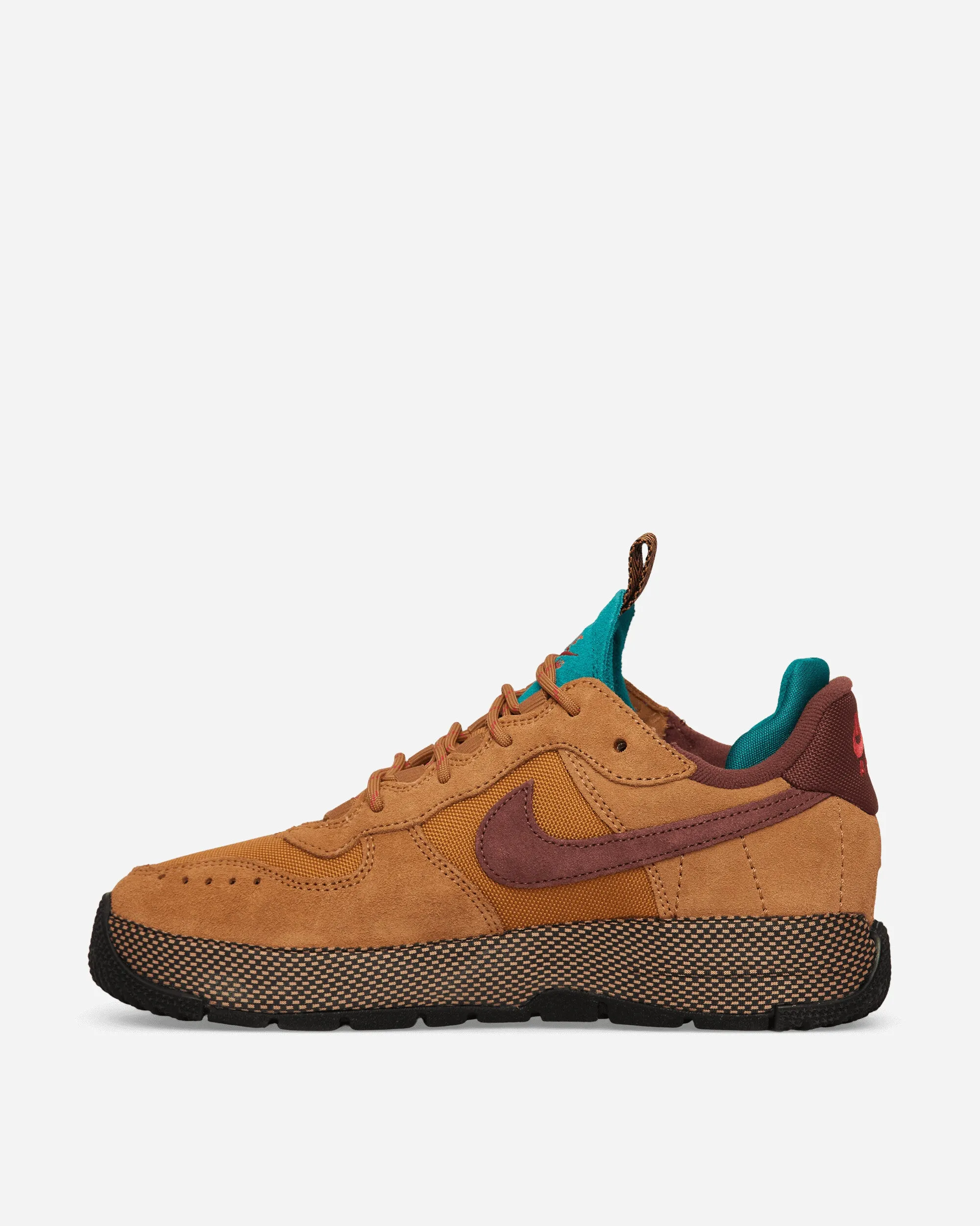 Women's Air Force 1 Wild Sneakers Flax / Teal Charge
