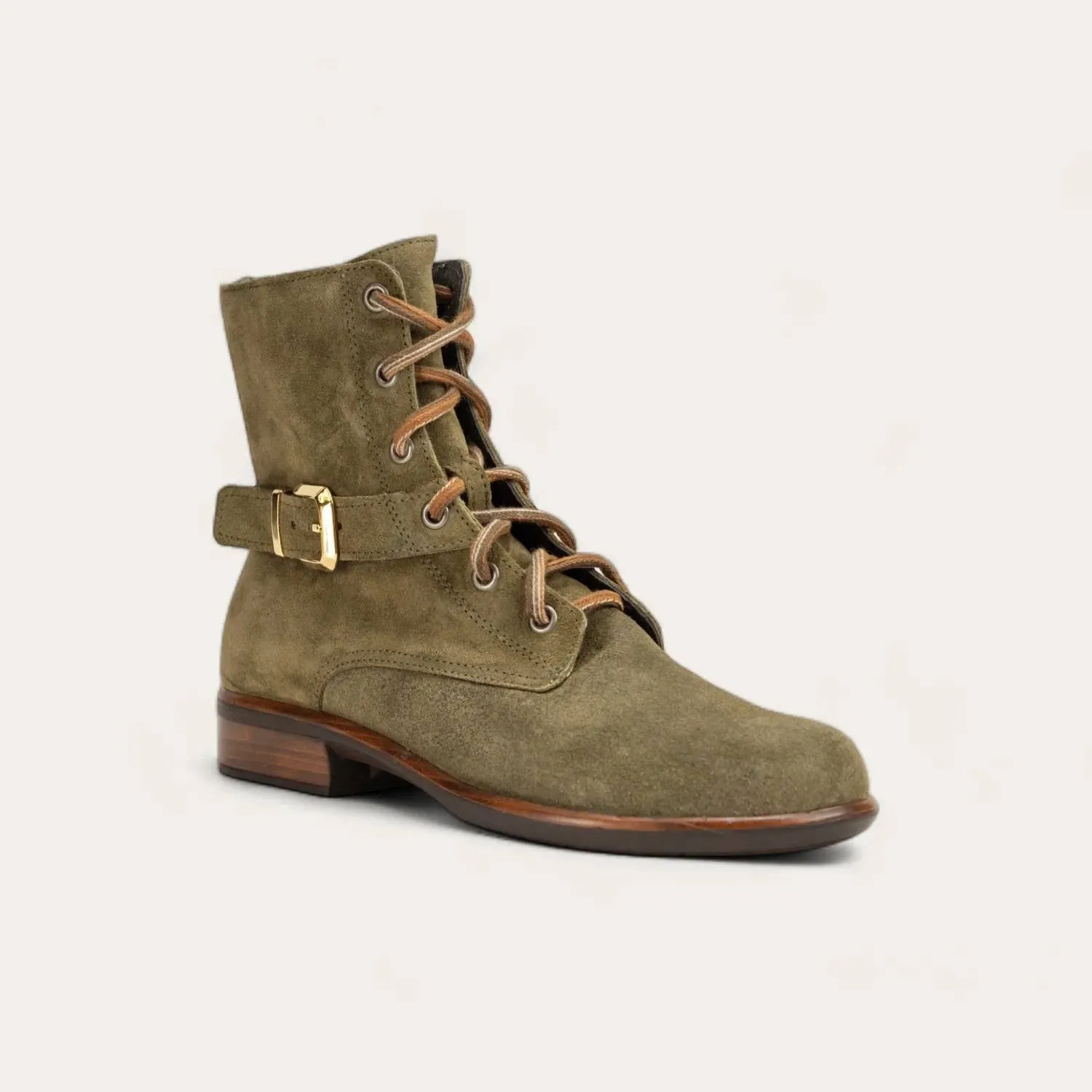 Women's Alize Boots In Olive Suede