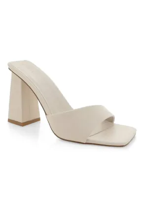 Women's Anna Heels Sandal In White