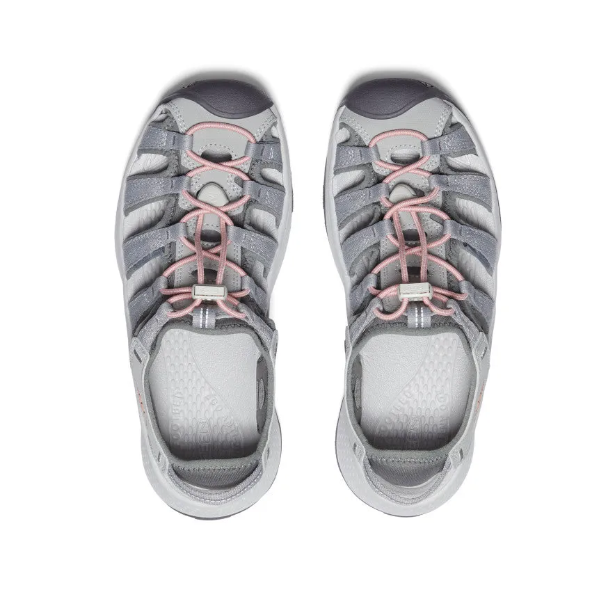 Women's Astoria West Sandal  |  Grey/Coral