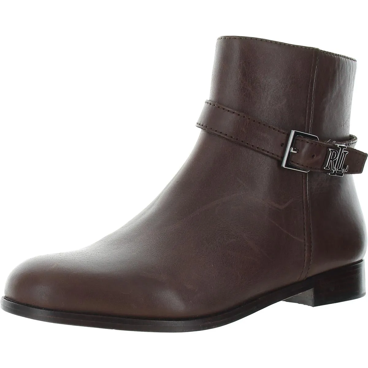 Womens Belted Man Made Ankle Boots