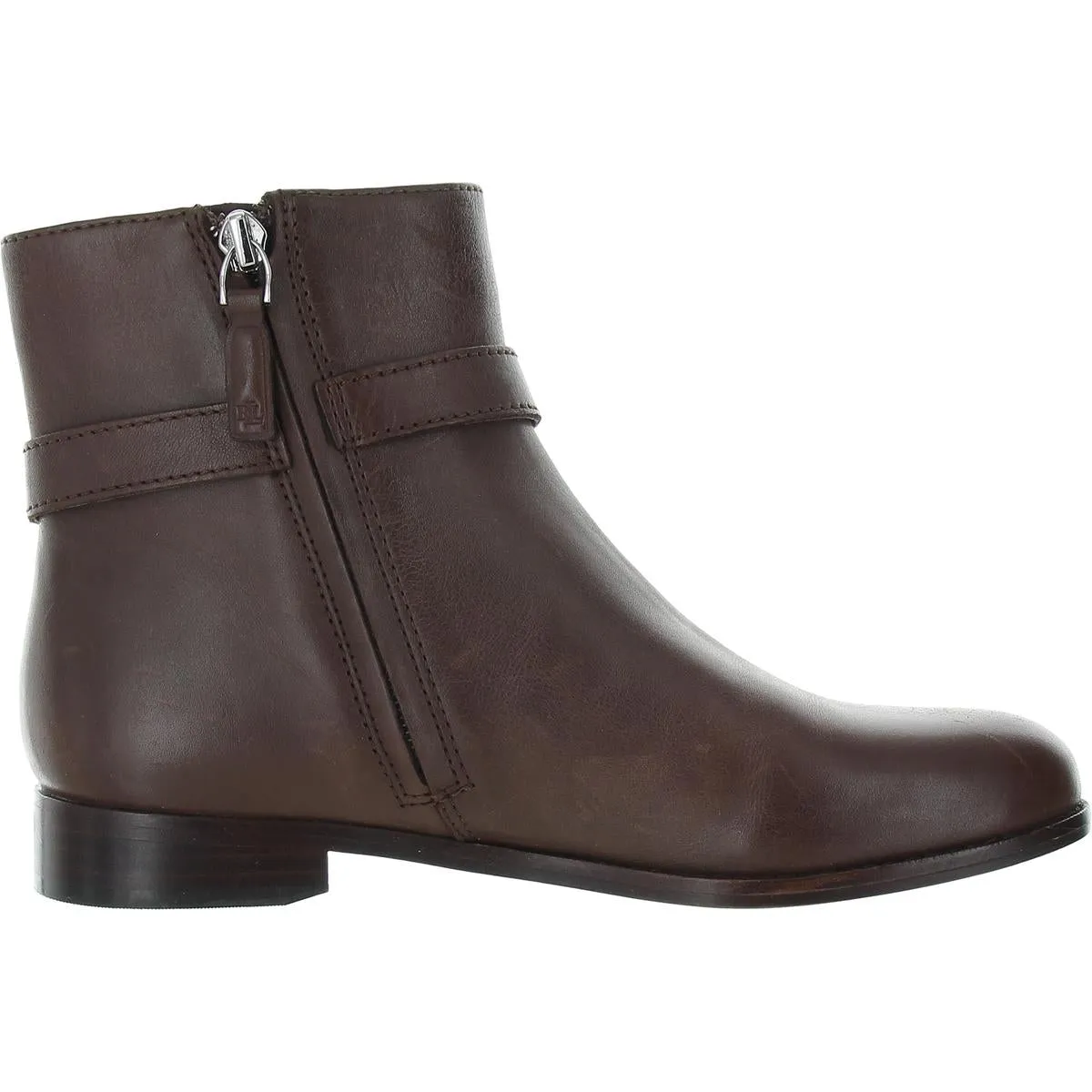 Womens Belted Man Made Ankle Boots