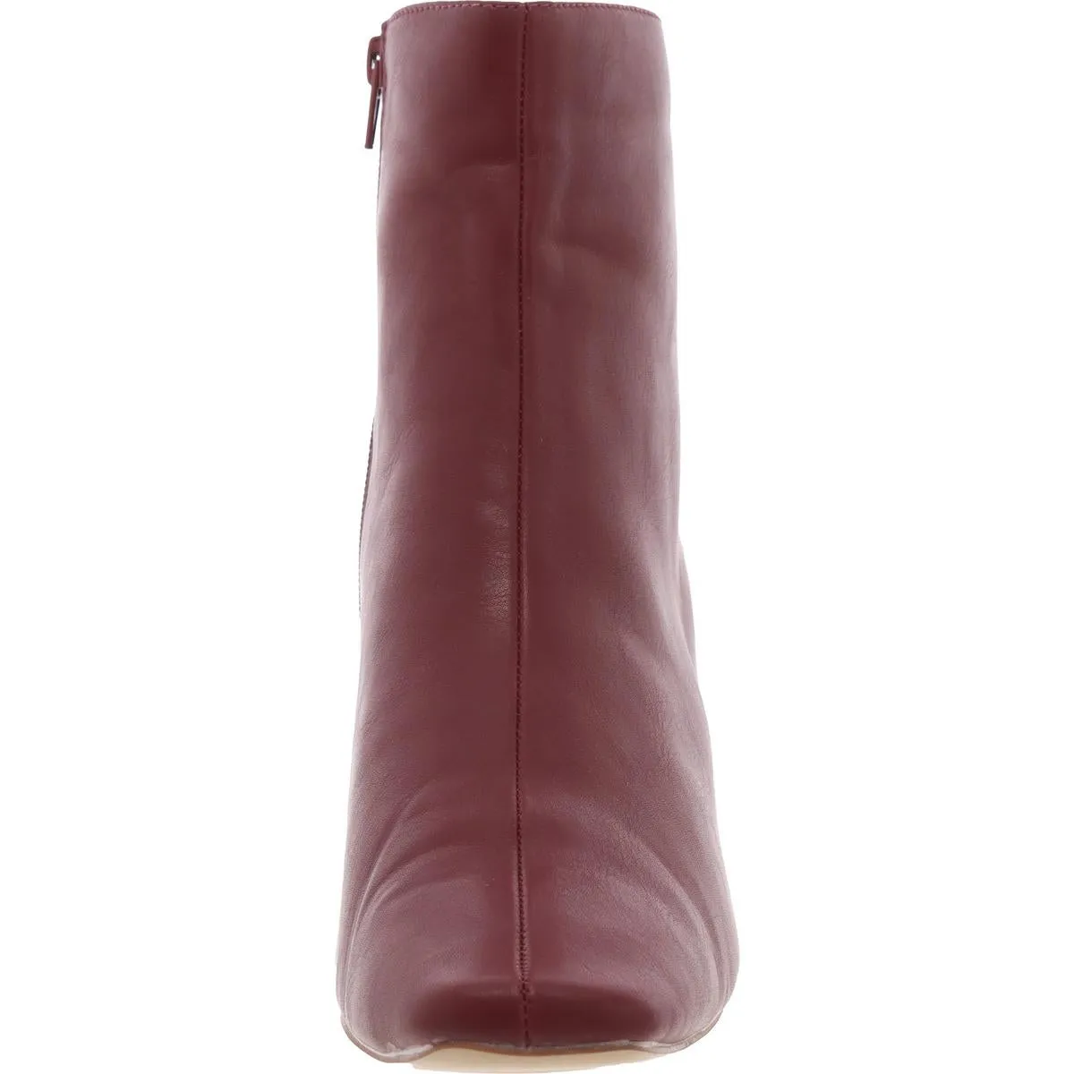 Womens Block Heel Man Made Ankle Boots