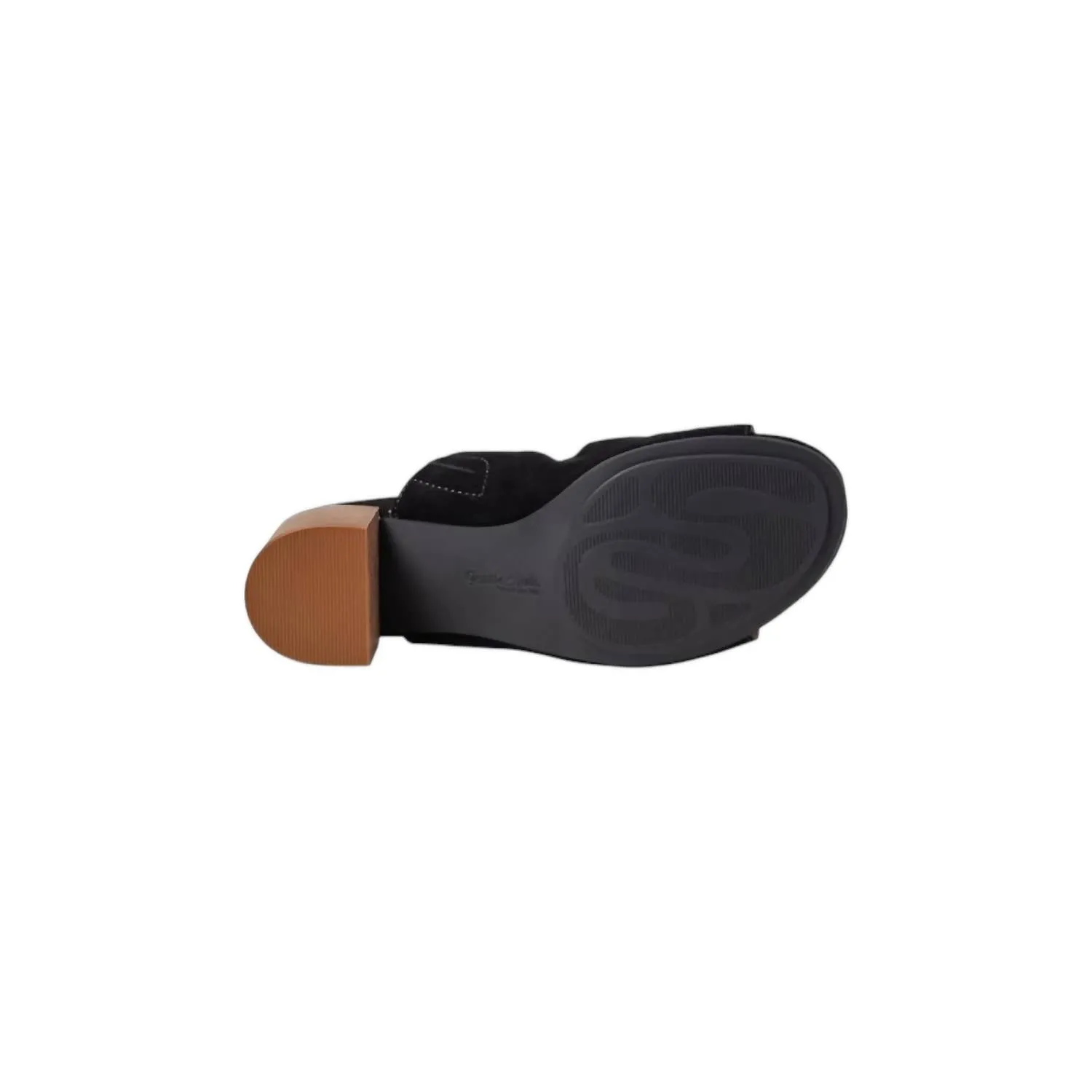 Women's Chas Sandals In Black Suede