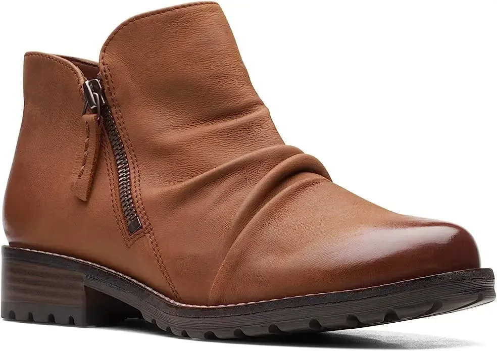 Women's Clarks Clarkwell Zip  Effortless Style with Everyday Comfort