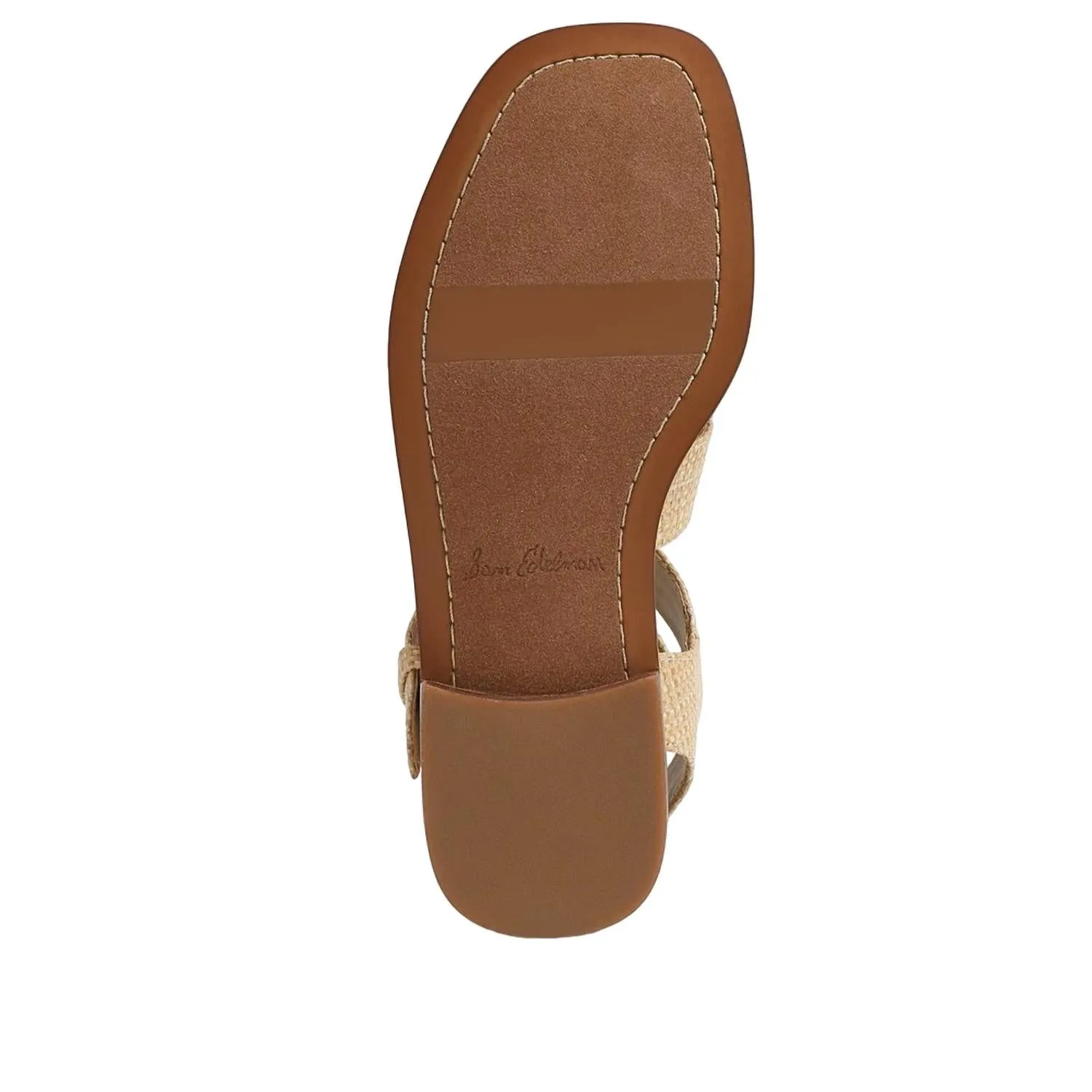 Women's Dawn Ankle Buckle Sandal In Bleached Beechwood Weave