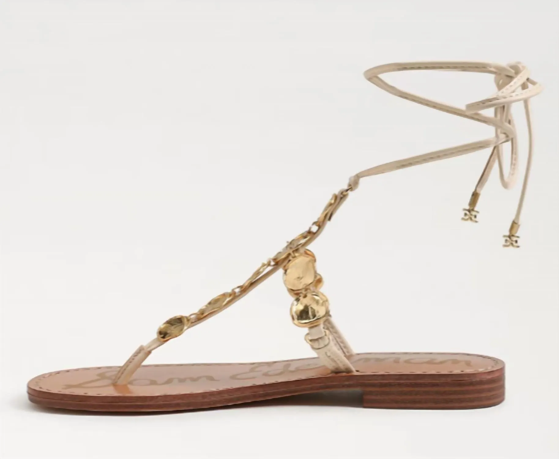Women's Deirdre Linen Sandals In Goldmine